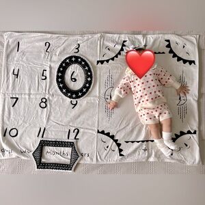 Crate&Barrel Roxy Marj Baby Monthly Milestone Mat